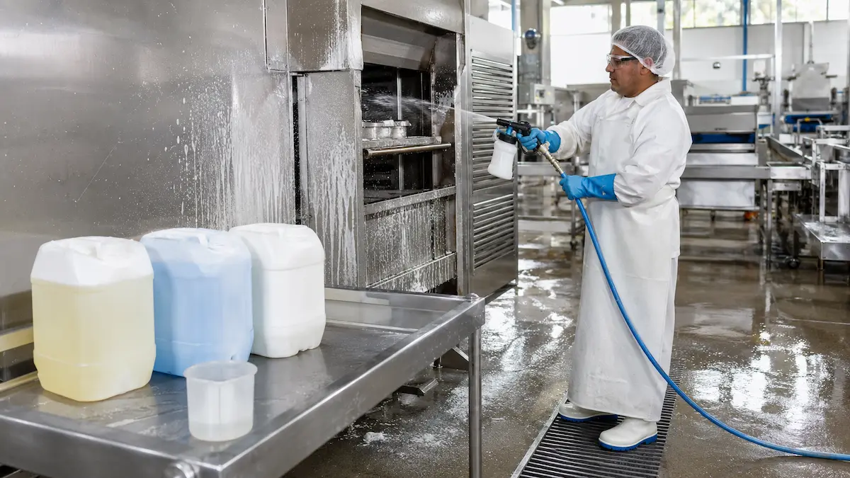 Detergente, desengrasante o desinfectante: ¿cuál usar?